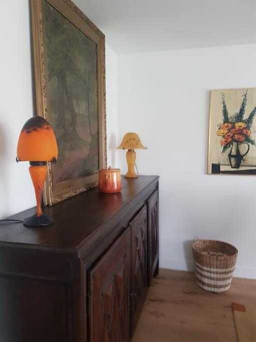 Chaumiere Avec Sa Toiture Recouverte De Chaume !!! Donnemain-Saint-Mames Exteriör bild